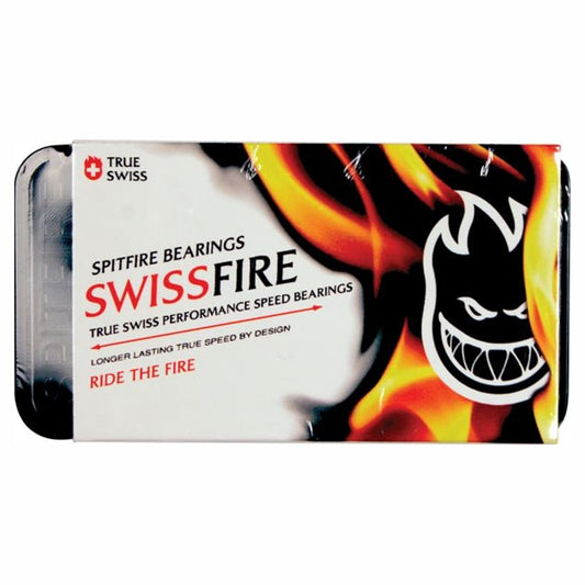 Spitfire Bearings Swissfire Swiss Speed (Spitfire Stash Tin Included)