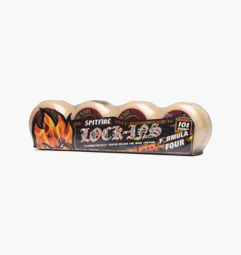 Spitfire Skateboard Wheels F4 Lock-Ins 52mm 101d Formula Four