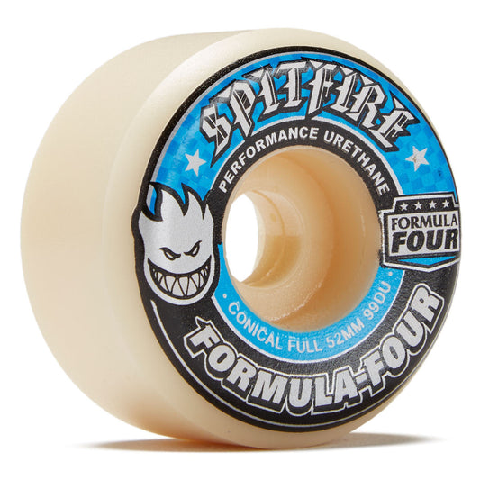 Spitfire Skateboard Wheels Formula Four Conical Full 52Mm 99D F4