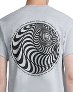 Spitfire Wheels Tee Pocket Skewed Classic Swirl Heather Skateboard T Shirt