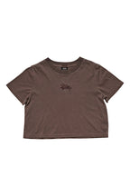 Stussy Womens Graffiti Slim Tee Brown