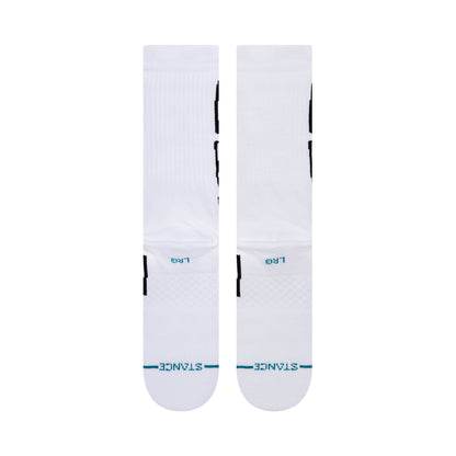 Stance Socks Baker Skateboards White Size L Off White Skateboard Sox