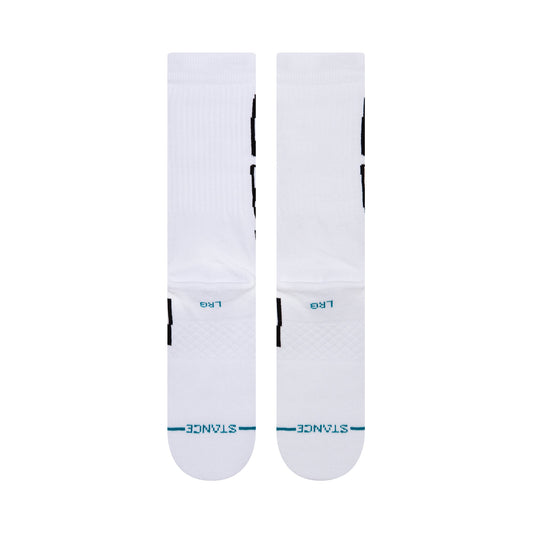 Stance Socks Baker Skateboards White Size L Off White Skateboard Sox