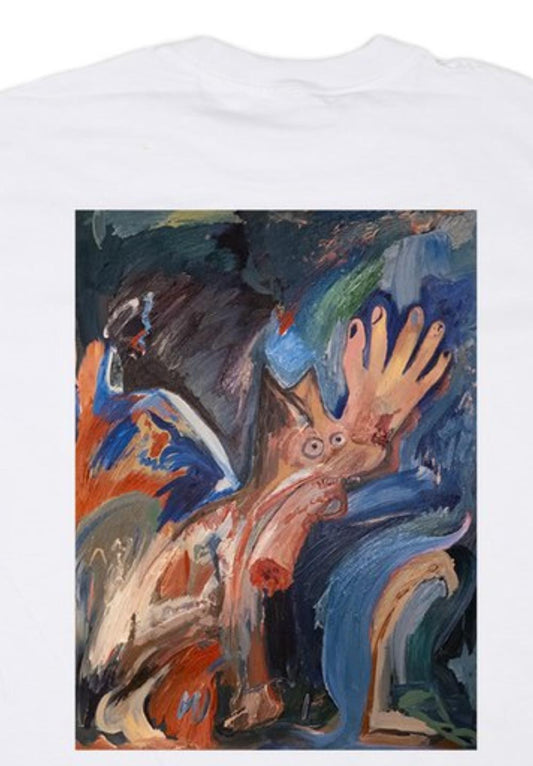 Studio Tee Dawg Bite White Skateboard T Shirt
