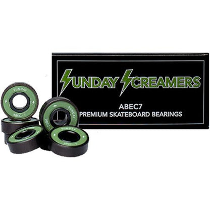 Sunday Hardware Bearings Screamers Abec 7