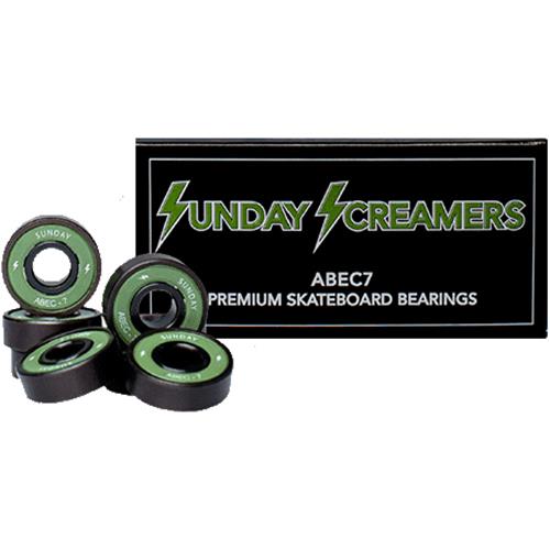 Sunday Hardware Bearings Screamers Abec 7