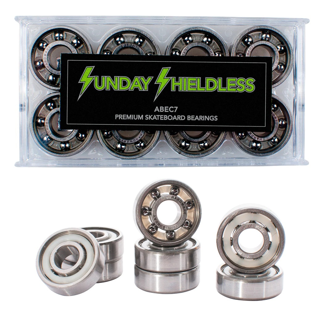 Sunday Hardware Bearings Shieldless Abec 7