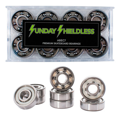 Sunday Hardware Bearings Shieldless Abec 7