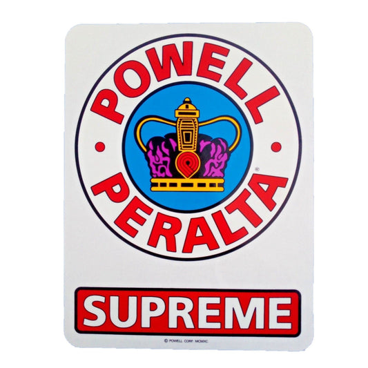 Powell Peralta Sticker Supreme OG 6" Reissue Decal