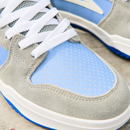 Lakai Shoes Telford Low Grey Blue UV Suede US SIZE Skateboard Sneakers