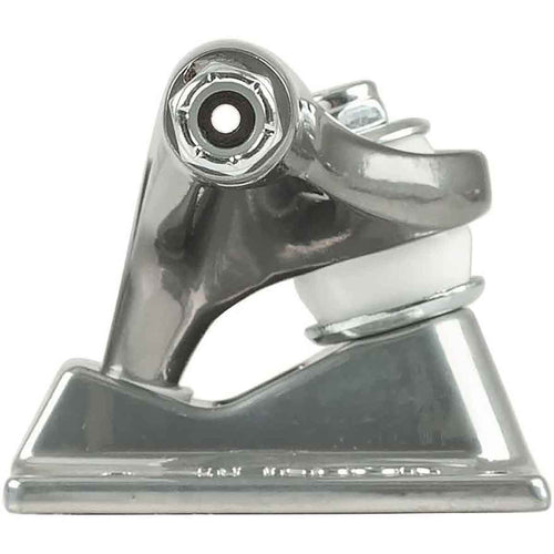 Tensor Skateboard Trucks Mag Light Glossy Gunmetal Silver 5.25 Hollows 8" Axles