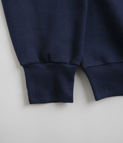 Thrasher Cover Logo Hoodie Navy/Yellow