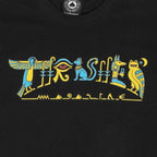 Thrasher Tee Hieroglyphic Black Premium Skateboard Magazine T Shirt