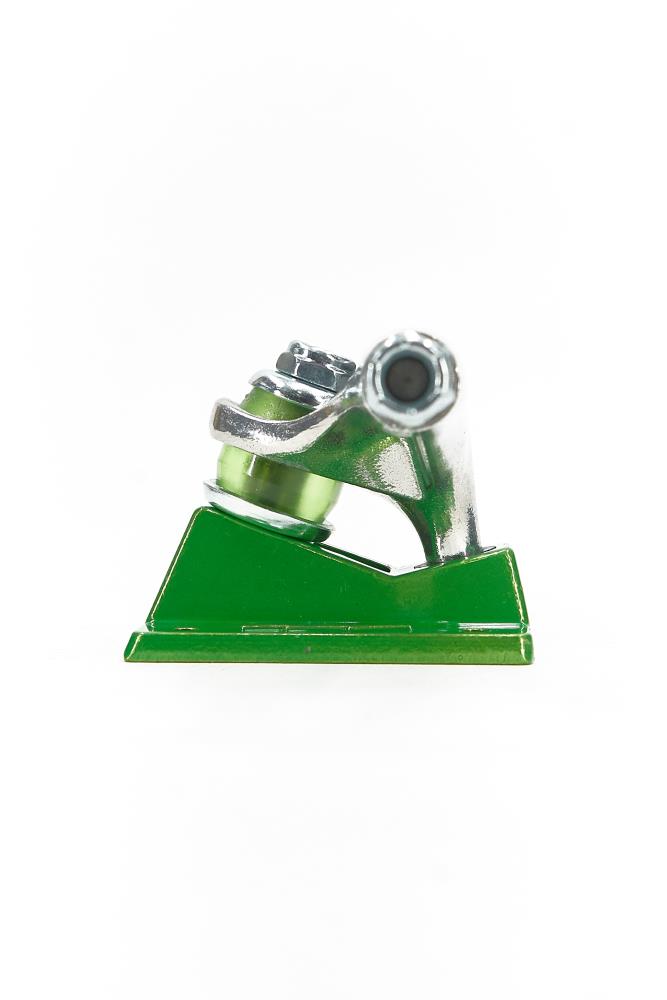 Thunder Skateboard Trucks 147 Brevard Stamped Lime Green 8" Axles