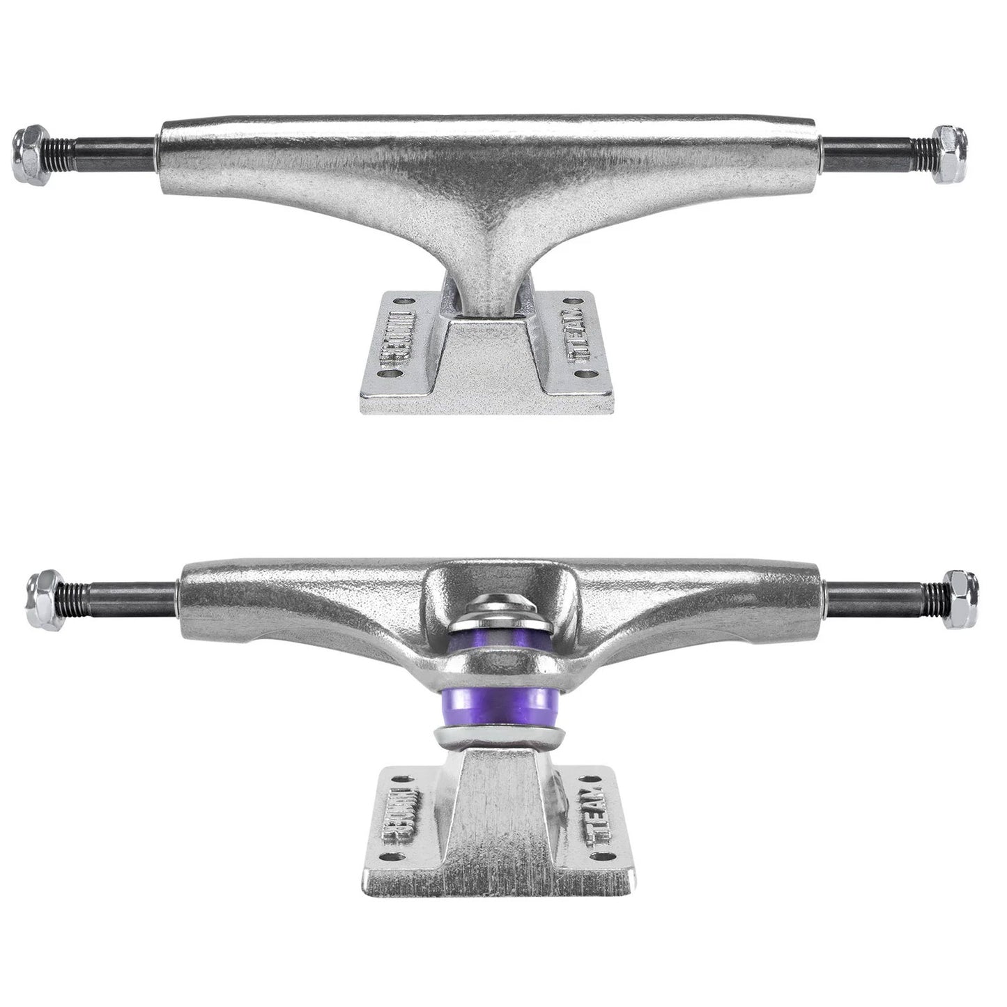 Thunder Skateboard Trucks 148 Inverted Hollow Kingpin Polish 8.25" Axles