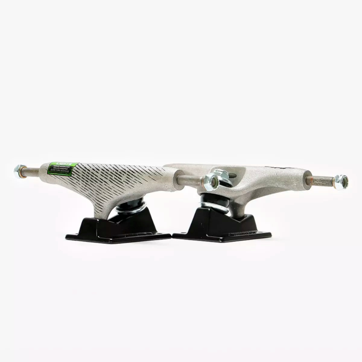 Thunder Skateboard Trucks Lights 147 Optical Raw Black 8 Axles