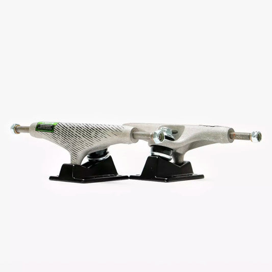 Thunder Skateboard Trucks Lights 147 Optical Raw Black 8 Axles