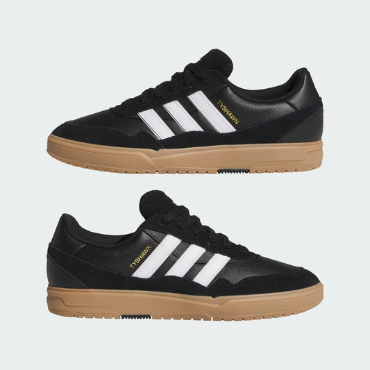 Adidas Shoes Tyshawn II Black White Gum US SIZE Skateboard Sneakers