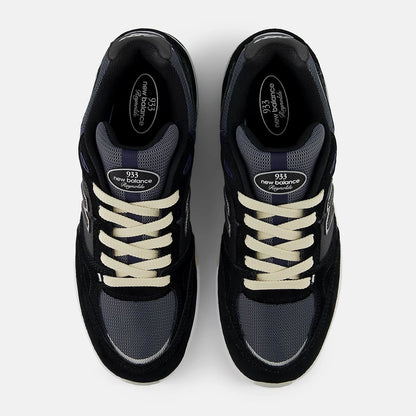 New Balance Numeric Shoes 933 Andrew Reynolds Black Eclipse Sneakers