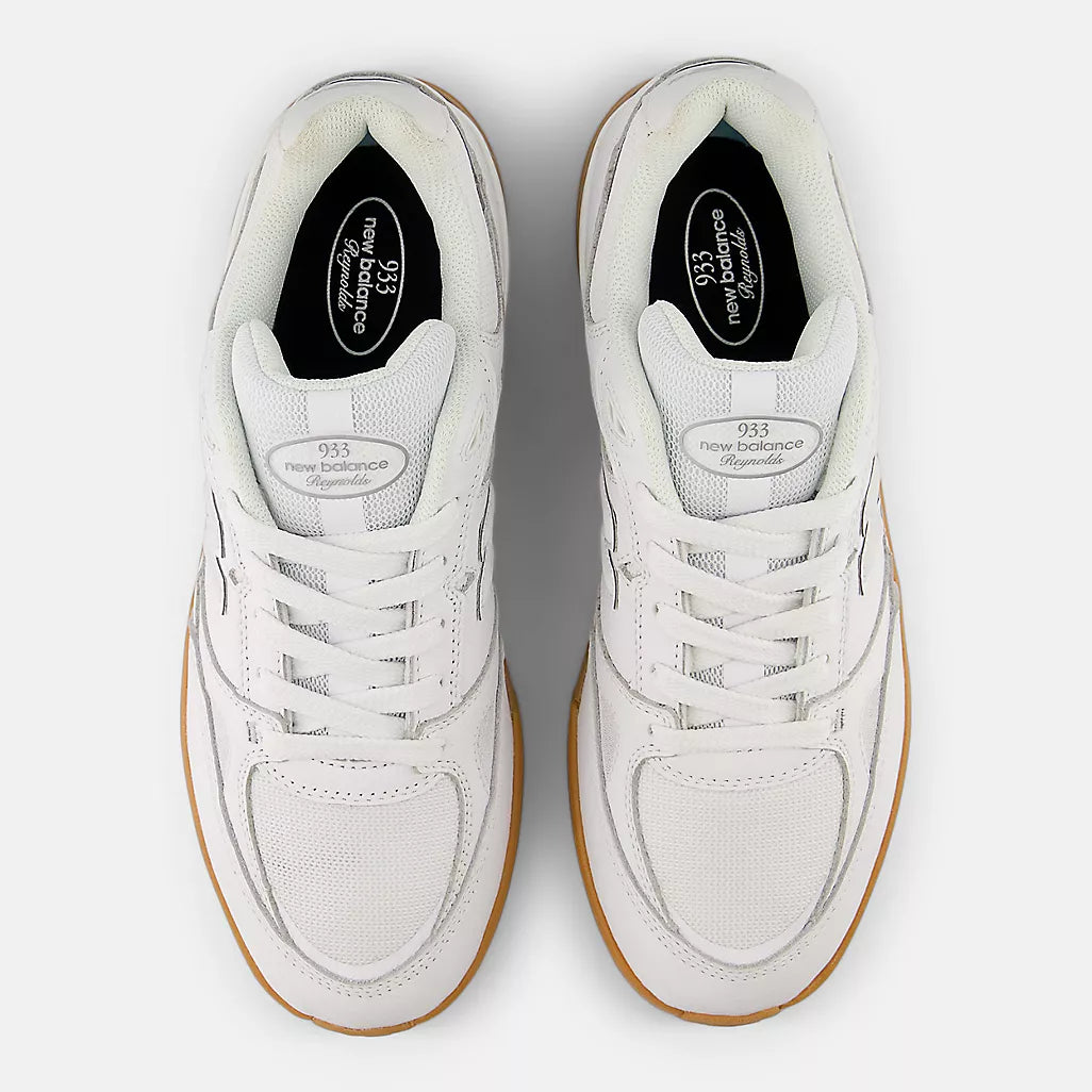 New Balance Numeric Shoes 933 Andrew Reynolds White Black Sneakers