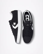 Cons Shoes Pro Leather Vulc Low Black White White Converse Skateboard Sneakers
