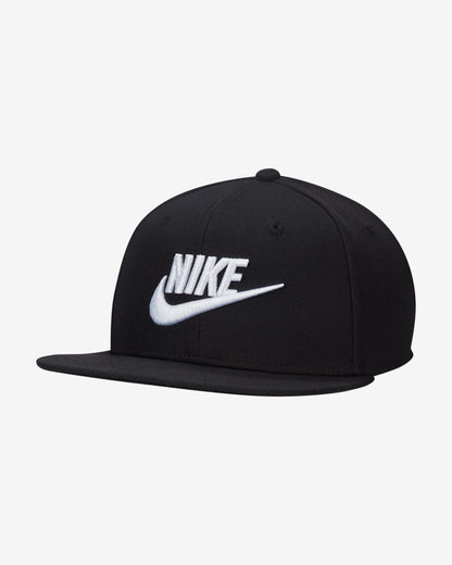 Nike Cap Dri-FIT Pro Structured Futura Black/Black/White Snapback Skateboard Hat