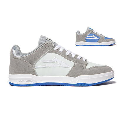 Lakai Shoes Telford Low Grey Blue UV Suede US SIZE Skateboard Sneakers