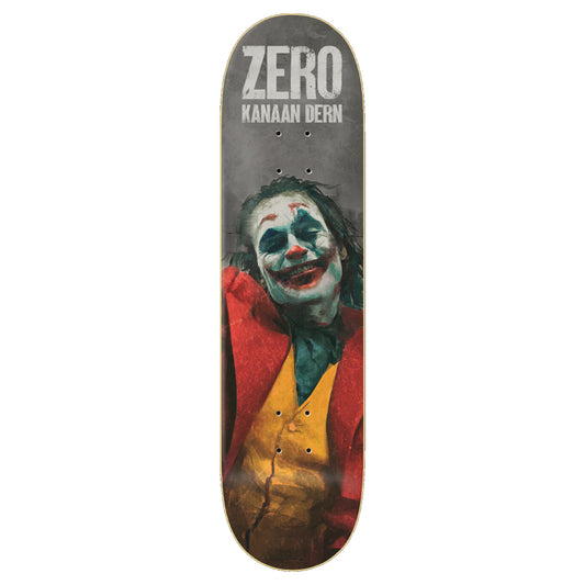 Zero Skateboard Deck Joker Kanaan Dern 8.5"