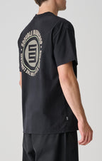 S Double Tee Workshop Dot Pigment Black T Shirt