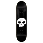 Zero Skateboard Deck Single Skull R7 Black White 8 375