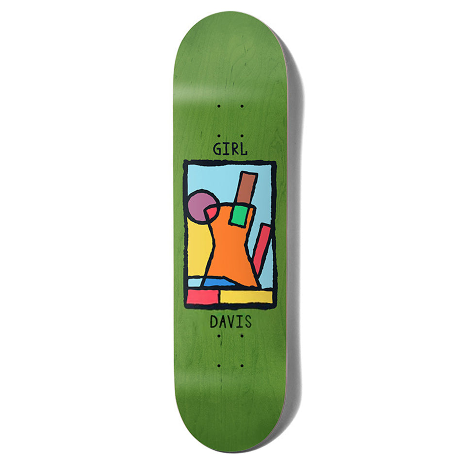 Girl Skateboard Deck Rowan Davis Tangram 8 5