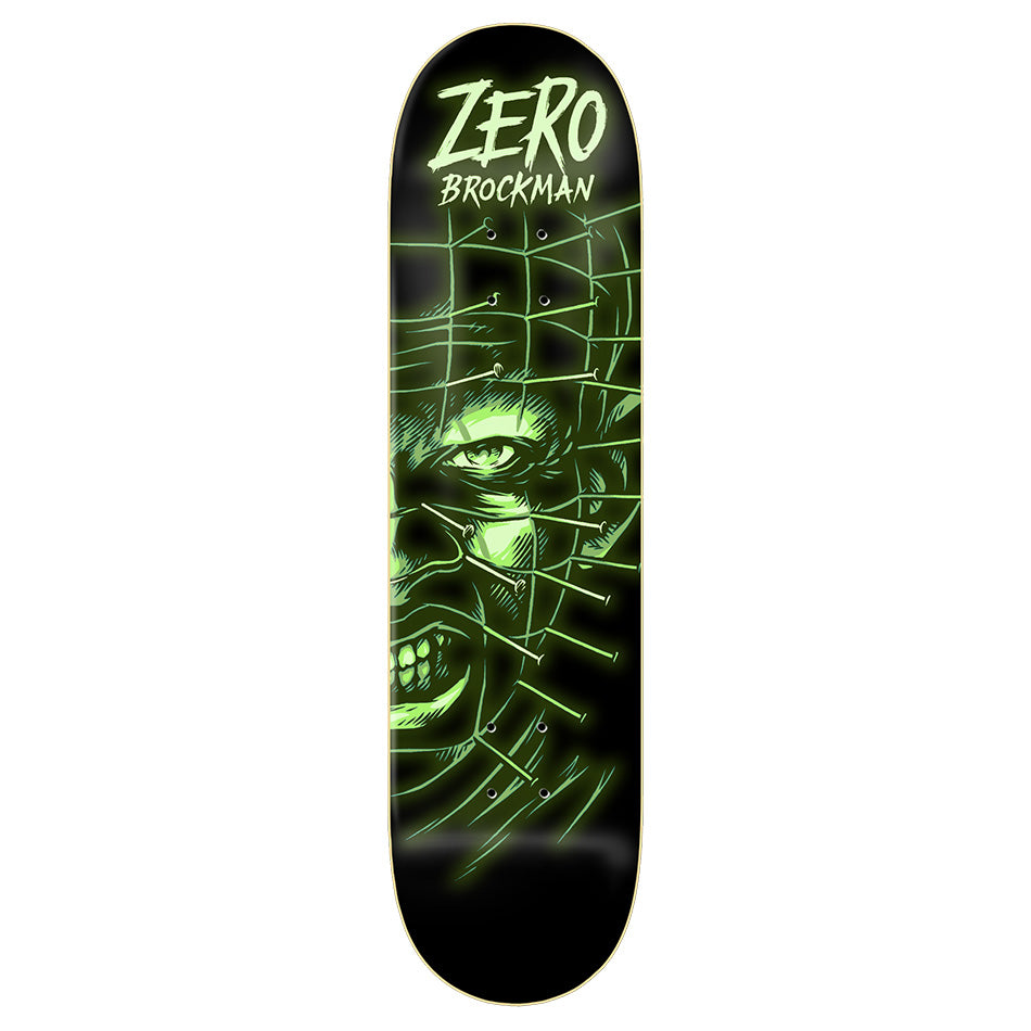 Zero Skateboard Deck Fright Night Gitd James Brockman 8 25 Hellraiser
