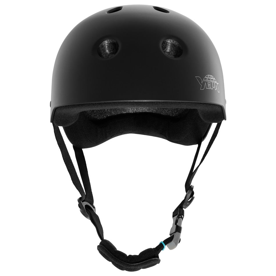 Yepa Helmet T-Shell Matte Black Certified EPS Foam (Dual Size Padding)