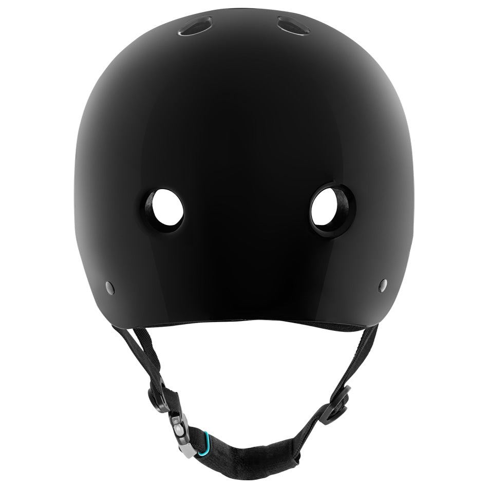 Yepa Helmet T-Shell Gloss Black Certified EPS Foam (Dual Size Padding)