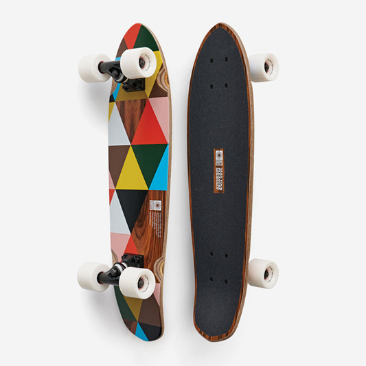 Globe Complete Skateboard Blazer X Eames Office Play 26" Mini Diamond Cruiser