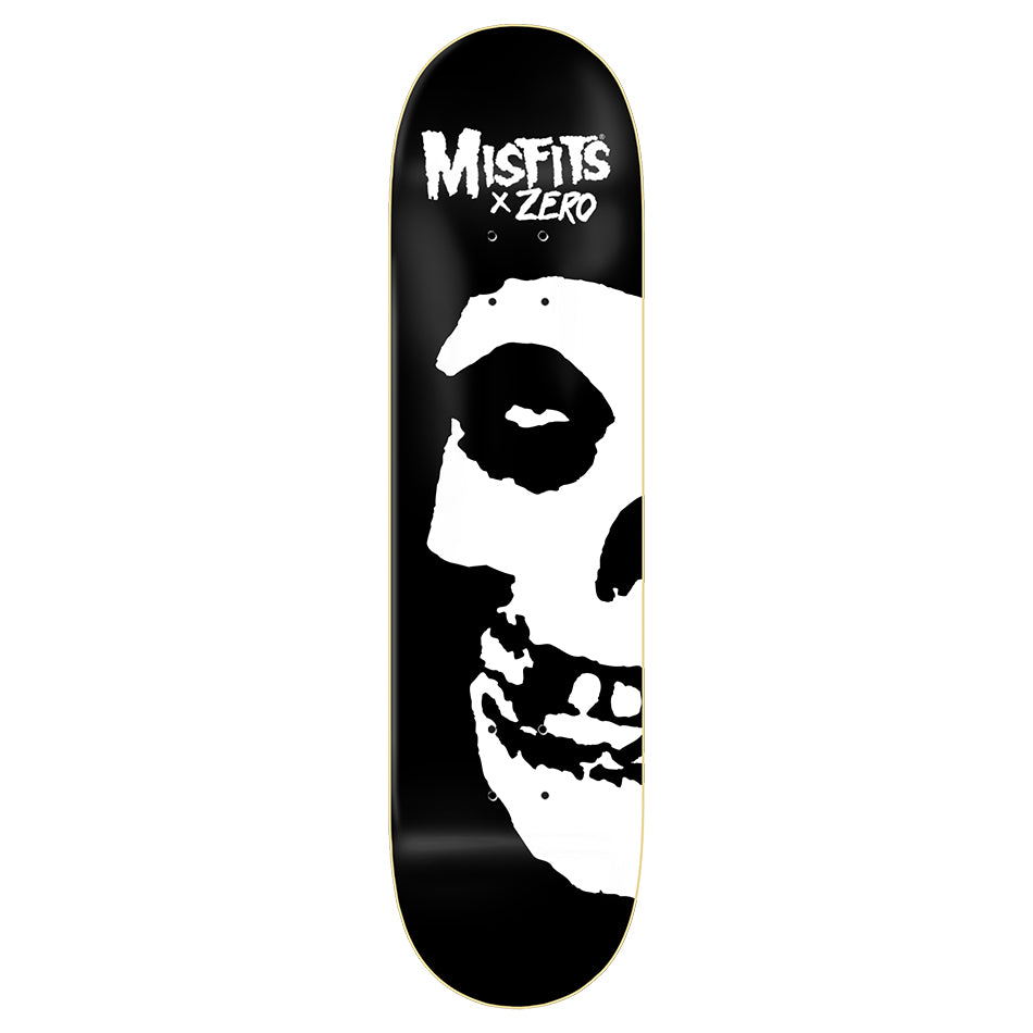 Zero X Misfits Skateboard Deck Fiend Skull Left 8 25 Limited Edition