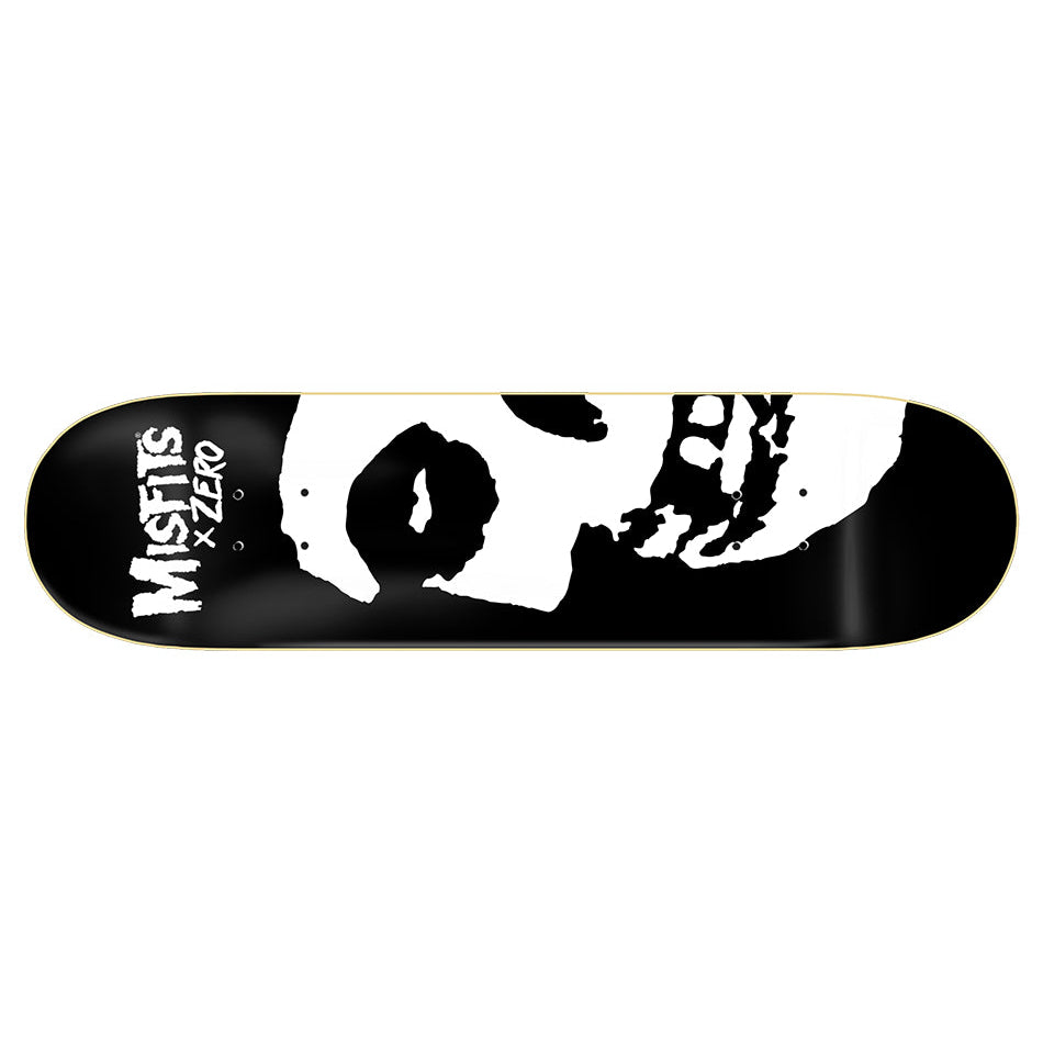 FULL SET Zero Skateboards x MISFITS Fiend Skull Graphic Split onto 2 Decks