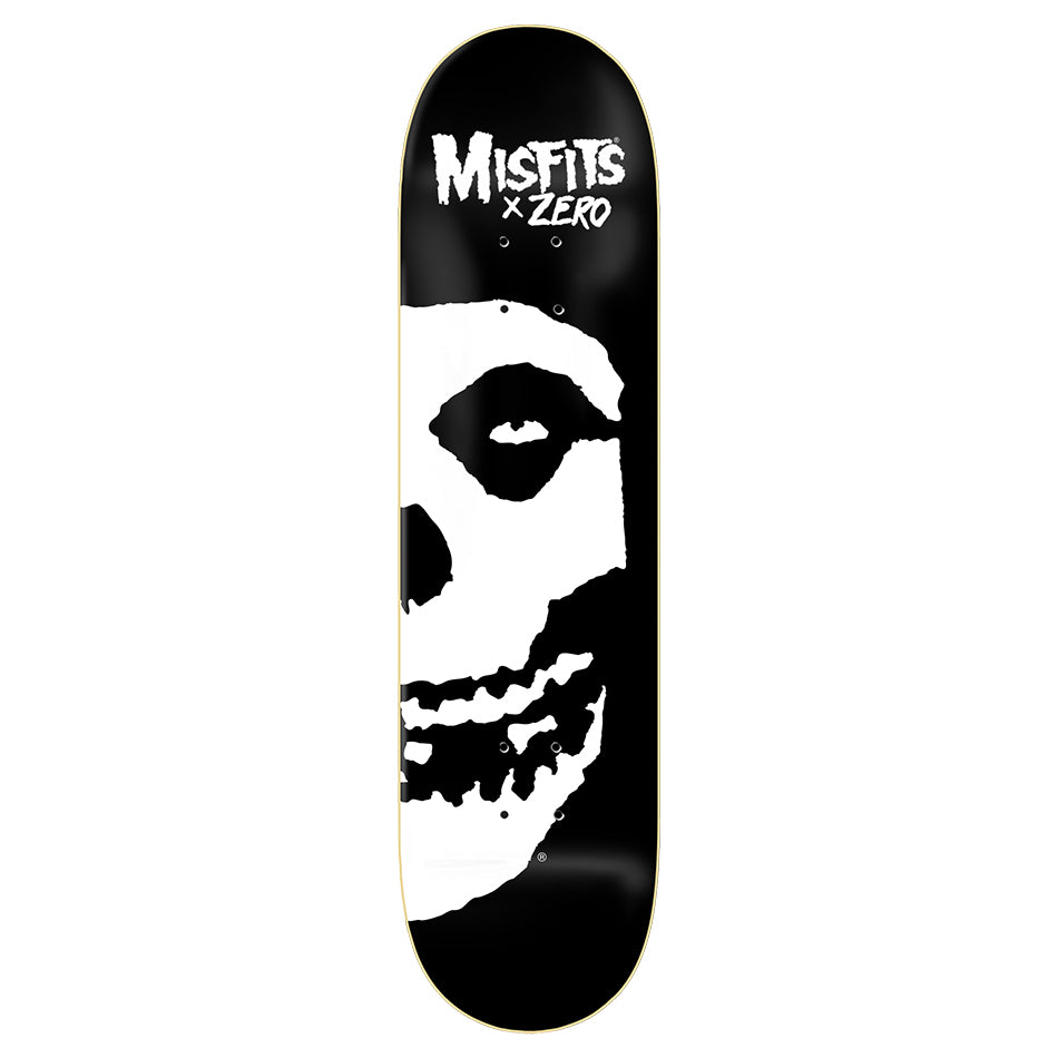 Zero X Misfits Skateboard Deck Fiend Skull Right 8 25 Limited Edition