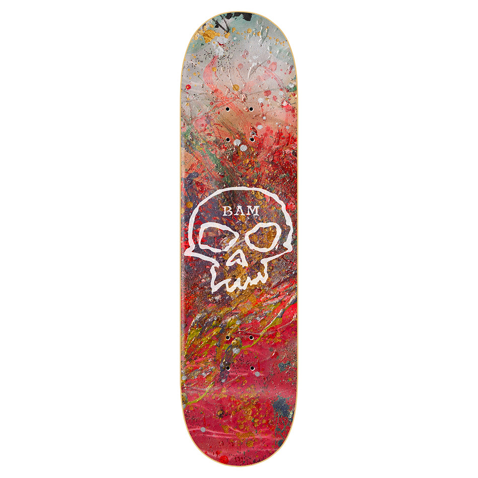 Zero Skateboard Deck Bam Margera Single Skull 8 5 Exclusive One Off Capsule