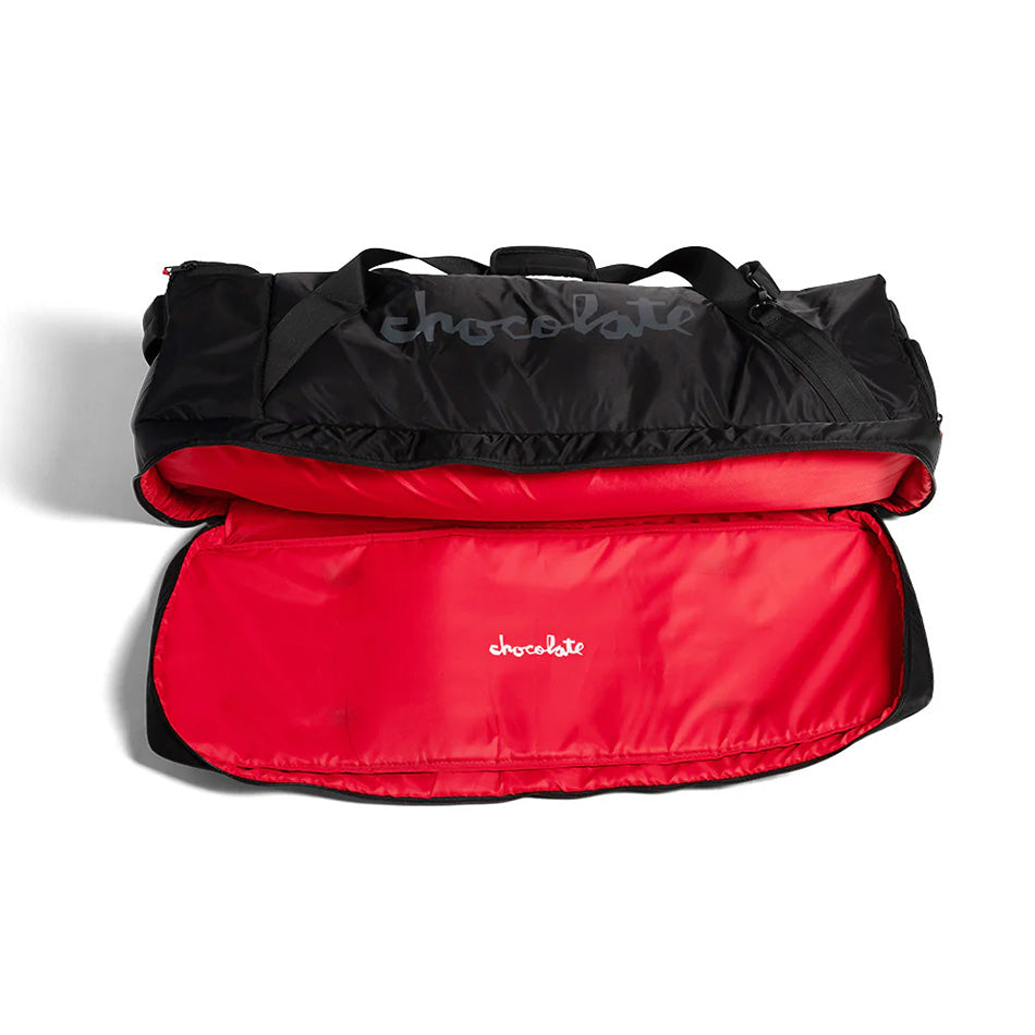 Chocolate Skateboard Duffle Black Skate Travel Gym Bag