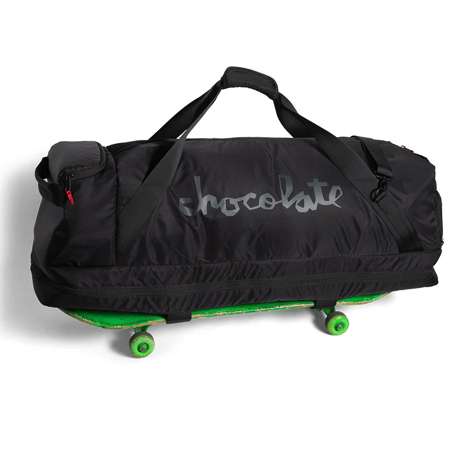 Chocolate Skateboard Duffle Black Skate Travel Gym Bag