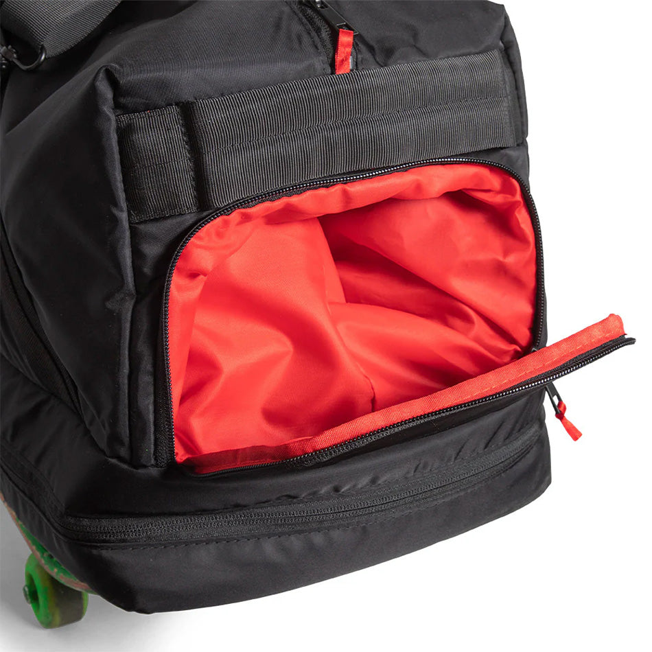 Chocolate Skateboard Duffle Black Skate Travel Gym Bag