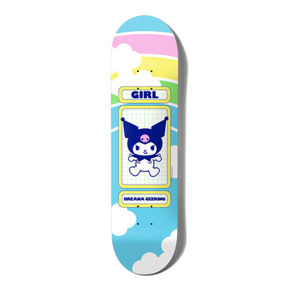 GIRL Skateboard Deck Geering 8" x Hello Kitty & Friends Rainbow Blind Bag