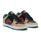 Lakai Shoes Telford Low Tan Black Suede Us Size Skateboard Sneakers