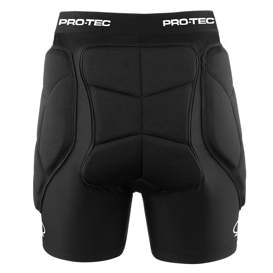 Pro-Tec Pads Impact Boxer Shorts Black Hip Pads Safety Gear