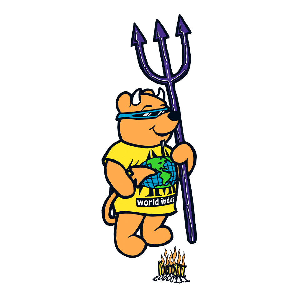 World Industries Skateboard Sticker Rocco III Skate Decal Reissue