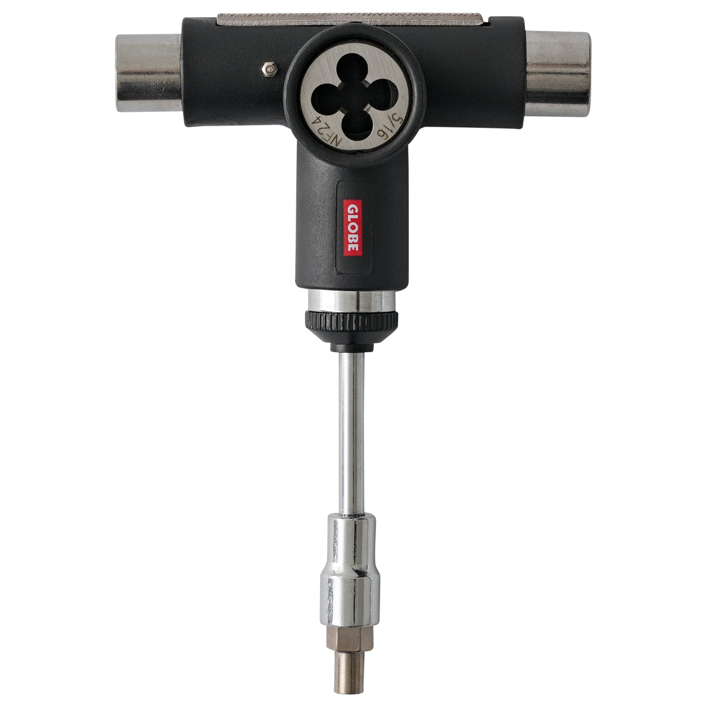 Globe Goodstock Ratchet Tool Black Axle Re-Threader Complete Skateboard T-Tool