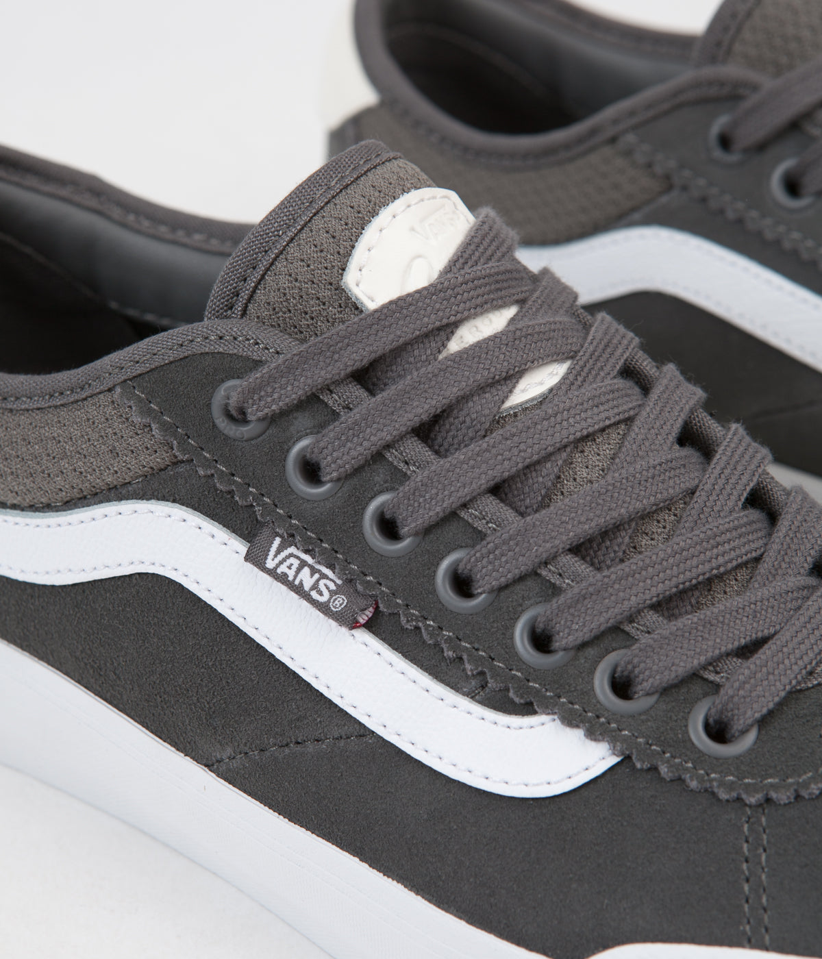 Vans Shoes Chima Pro 2 Pewter True White Usa Size Skateboard Sneakers