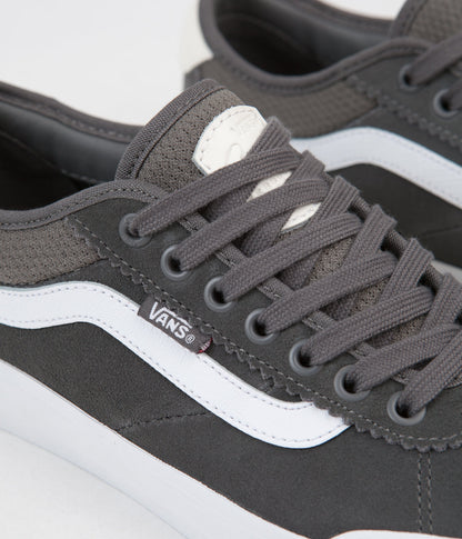 Vans Shoes Chima Pro 2 Pewter True White Usa Size Skateboard Sneakers