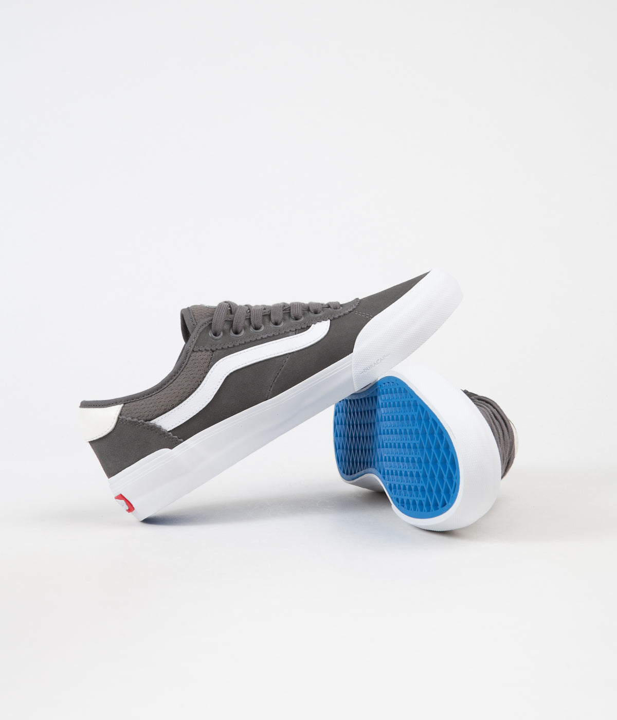 Vans Shoes Chima Pro 2 Pewter True White Usa Size Skateboard Sneakers